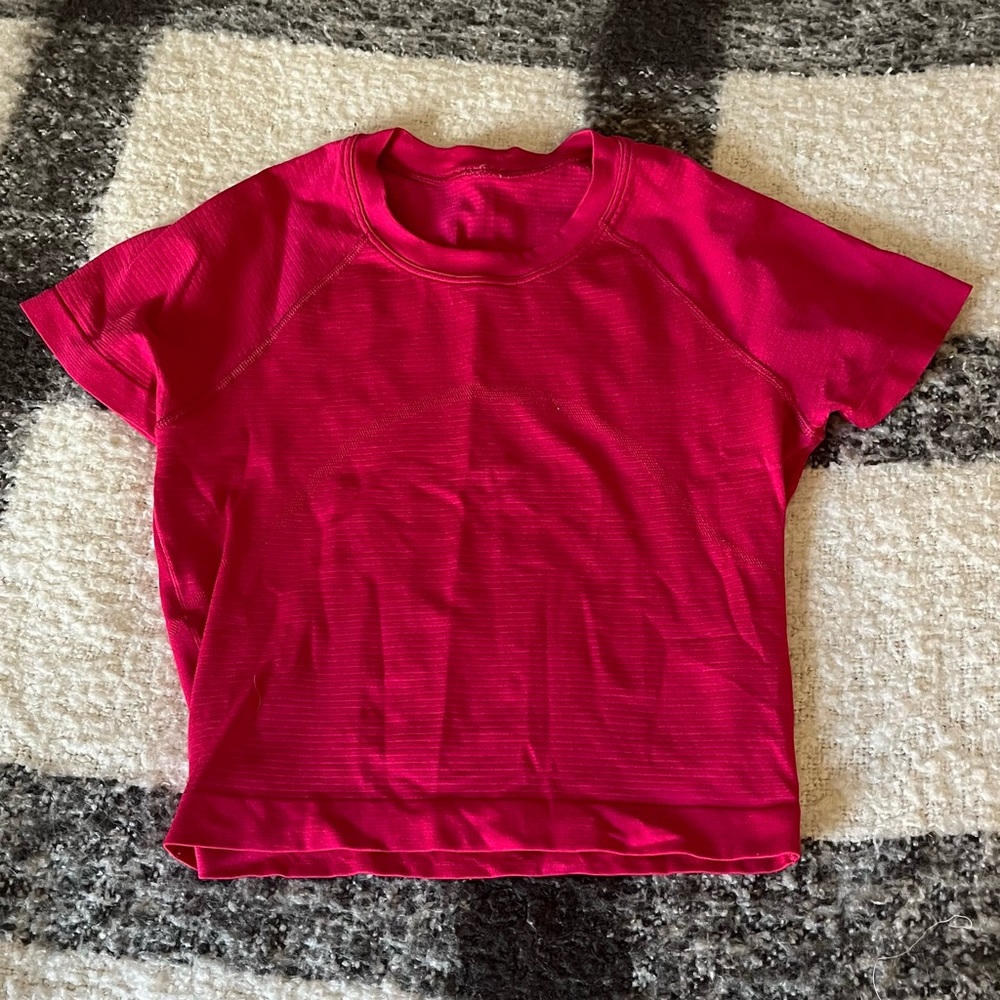 Lululemon Swiftly Tech Crop Tee